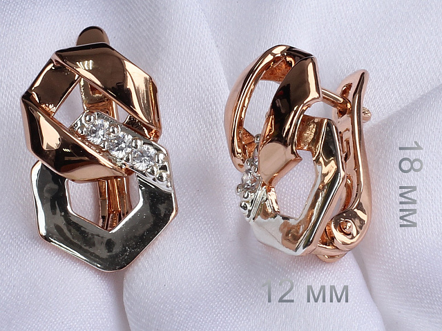 фото Серьги  fallon - (артикул - 18e01700-FF8325)